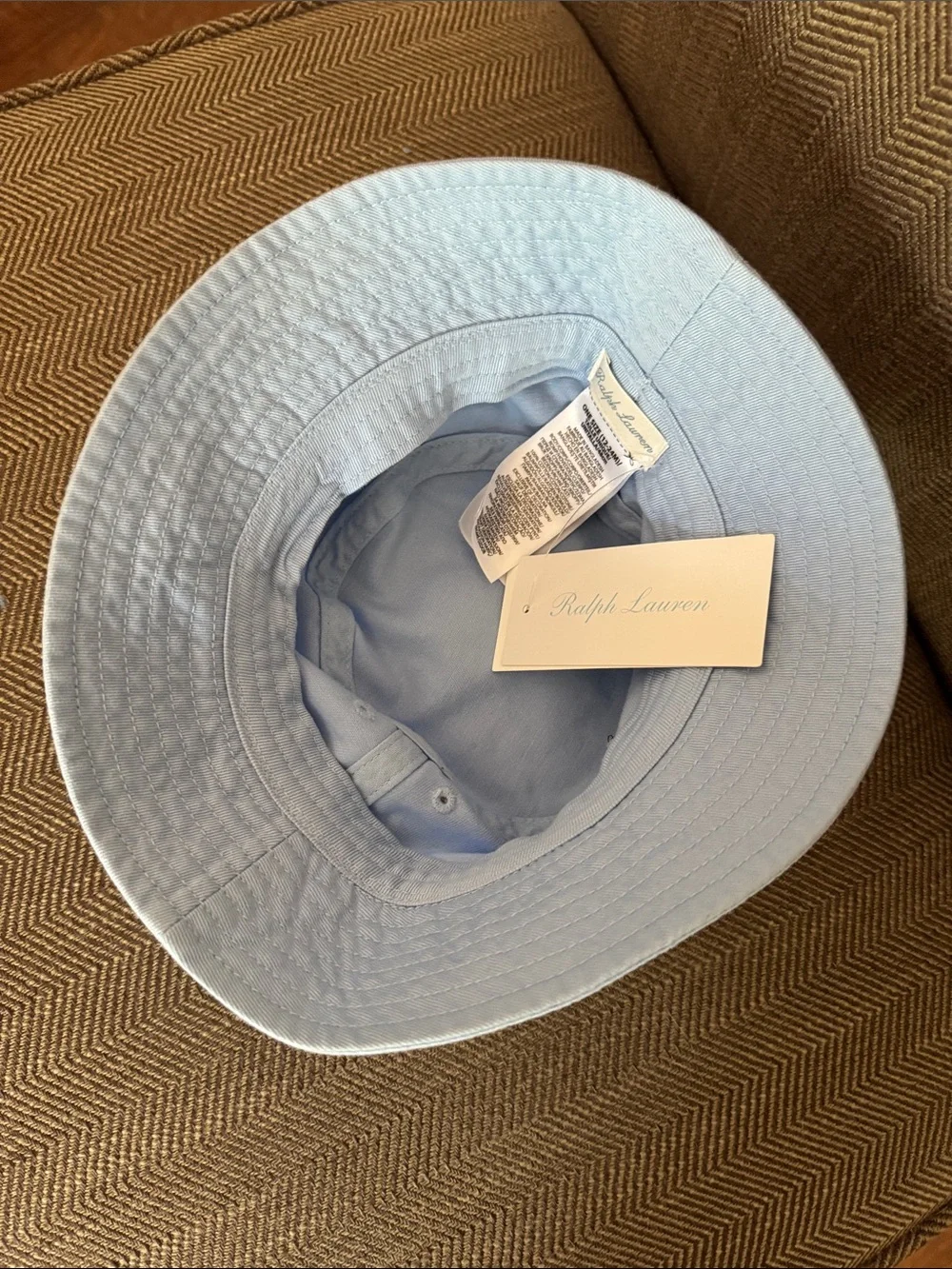 Polo Bear Light Blue Bucket Hat